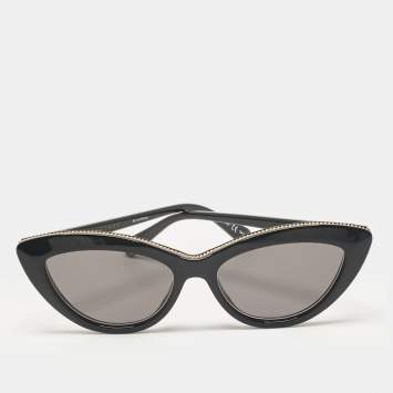 Pre Owned Stella McCartney Black Falabella Cateye Sunglasses