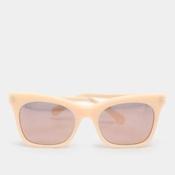 Pre Owned Stella McCartney Blue/Cream SC0025S Sunglasses