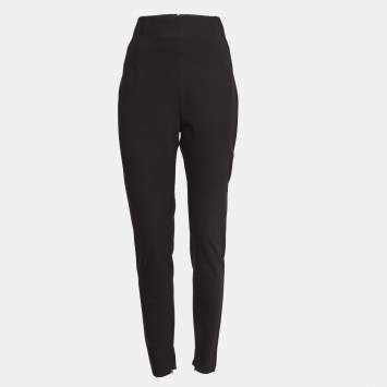 Pre Owned Stella McCartney Black High Waist Trousers M 