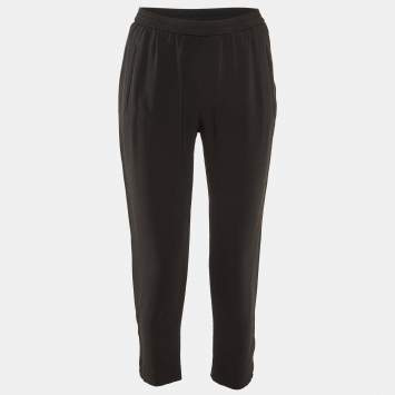 Stella McCartney Black Crepe Pants M
