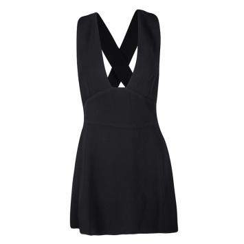 Pre Owned Stella McCartney Black Crossover Backless Top S
