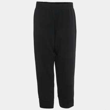 مملوكة مسبقًا Stella McCartney Black Crepe Trousers M  