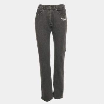 Pre Owned Stella McCartney Grey Denim Slim Fit Jeans S/Waist 27"