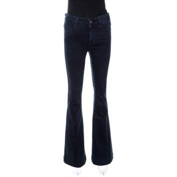 Pre Owned Stella McCartney Dark Blue Denim Flared Jeans M