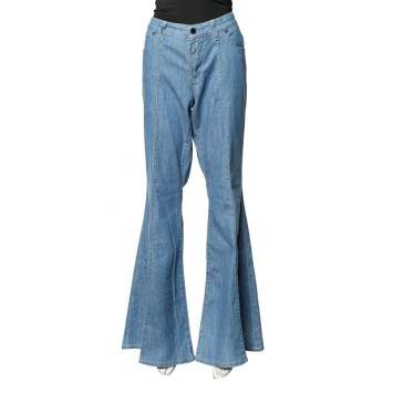 Pre Owned Stella McCartney Blue Denim Flared Leg Jeans L