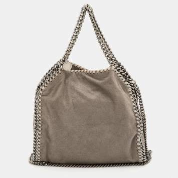 Pre Owned حقيبة يد ستيلا ماكارتني فيلابيلا رمادية صغيرة جلد صناعي 