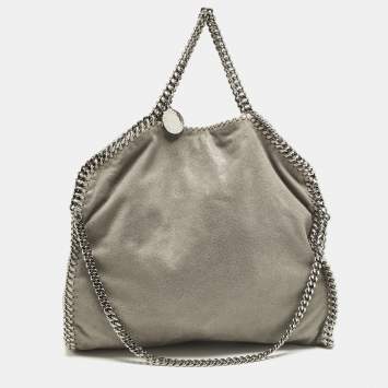 Pre Owned حقيبة يد توتس ستيللا مكارتني فالابيلا سويدي صناعي أزرق كحلي صغيرة