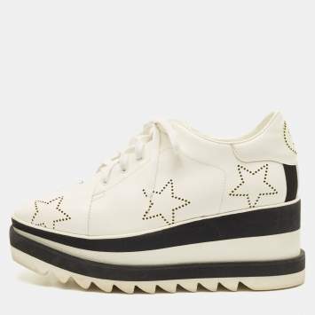 STELLA McCARTNEY スニーカー ELYSE STAR Stella McCartney Elyse Women's Star Printed Platform Lace Up
