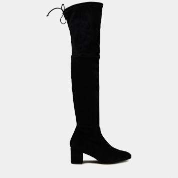 Pre Owned Stuart Weitzman Suede Over the Knee Boots Size 39.5
