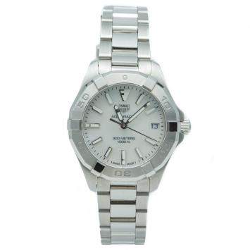 Pre Owned Tag Heuer Aquaracer Mother of Pearl Dial Steel Women's Watch 32 MM