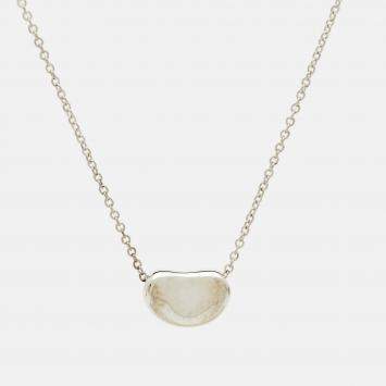 مملوكة مسبقًا Tiffany & Co. Elsa Peretti Bean Sterling Silver Necklace