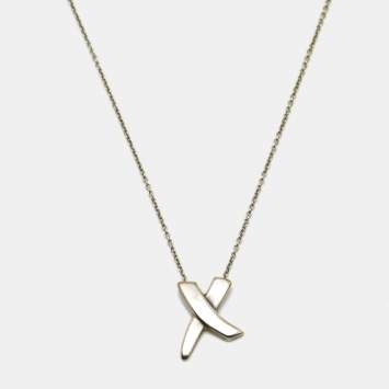 Pre Owned Tiffany & Co. Paloma's Graffiti X Sterling Silver Pendant