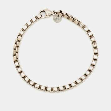 Pre Owned Tiffany & Co. Venatian Sterling Silver Bracelet