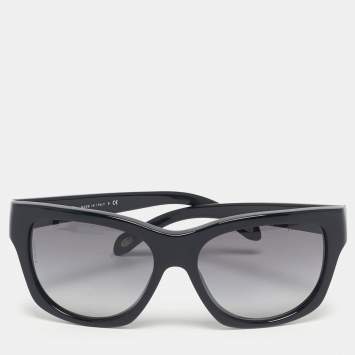 Pre Owned Tiffany & Co. Black Gradient TF 4019 Cat Eye Sunglasses
