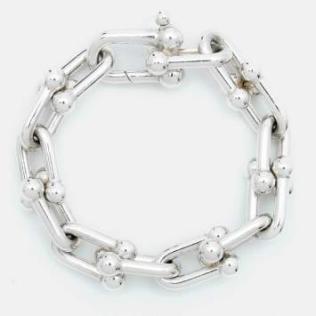Pre Owned Tiffany & Co. Tiffany Hardware Sterling Silver Link Bracelet