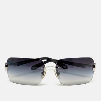 Pre Owned Tiffany & Co. Blue Gradient TF3024 B Rectangle Sunglasses