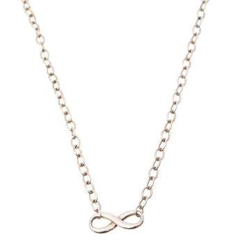 Pre Owned Tiffany & Co. Infinity Sterling Silver Pendant Necklace 
