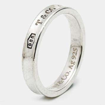 Pre Owned Tiffany & Co. Tiffany 1837 Sterling Silver Band Ring