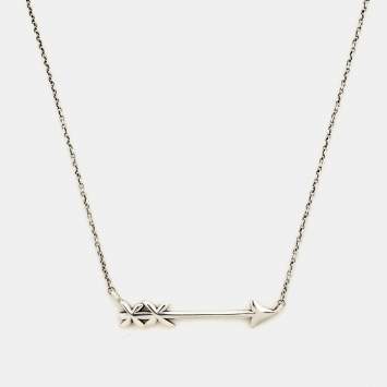 Pre Owned Tiffany & Co. Paloma's Graffiti Arrow Sterling Silver Pendant Necklace