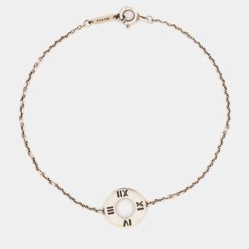 Pre Owned Tiffany & Co. Atlas Sterling Silver Bracelet