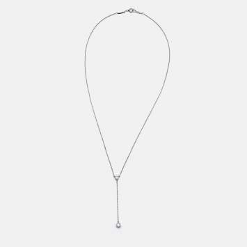 Pre Owned Tiffany & Co.Elsa Peretti  Diamonds by the Yard Platinum Necklace