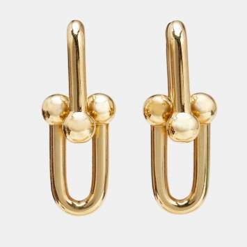Tiffany & Co Hardwear 18k Yellow Gold Large Earrings