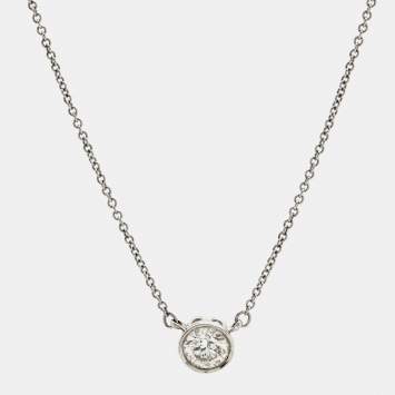 Pre Owned Tiffany & Co. Diamonds by the Yard Platinum Necklace