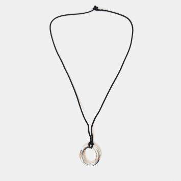 Pre Owned Tiffany & Co Elsa Peretti Sterling Silver Sevillana Pendant Necklace