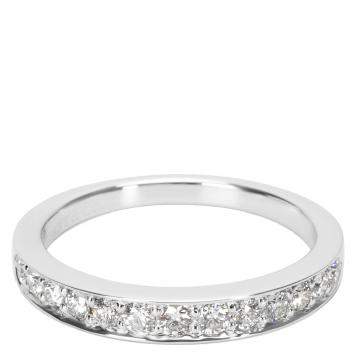 Pre Owned Tiffany & Co. 0.33 CTW Diamond Platinum Band Ring Size 48