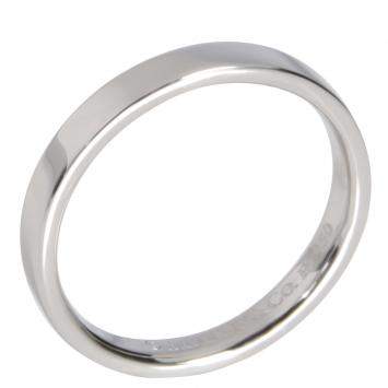Pre Owned Tiffany & Co. Platinum Flat Wedding Ring Size 57