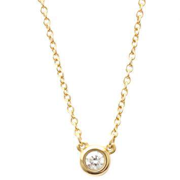 Pre Owned Tiffany & Co. Diamonds By The Yard 18K Yellow Gold Diamond Necklace