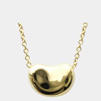 Pre Owned Tiffany & Co. Elsa Peretti Bean 18K Yellow Gold Necklace