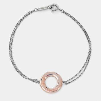 Pre Owned Tiffany & Co. Rubedo Circle Sterling Silver Bracelet