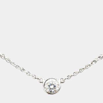 Pre Owned Tiffany & Co. Diamonds By The Yard Necklace 