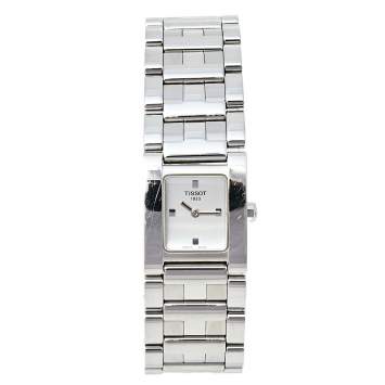 Pre Owned  Tissot Silver Stainless Steel L840K Women's Wristwatch 21 MM x 24 MM