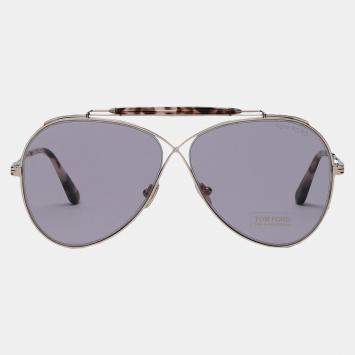 Pre Owned Tom Ford Metal Unisex Sunglasses 60