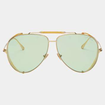 Pre Owned Tom Ford Metal Unisex Sunglasses 62