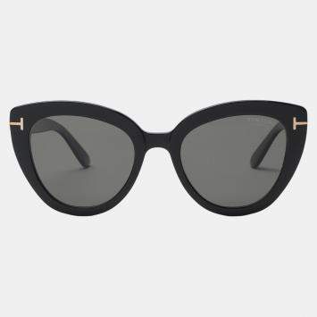 Pre Owned Tom Ford Black Sunglasses 53