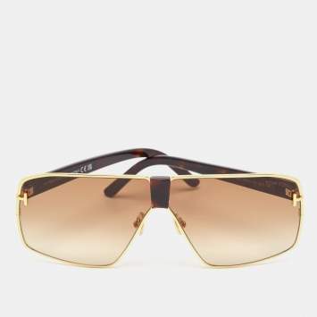 Pre Owned Tom Ford Gradient Reno TF911Shield Sunglasses