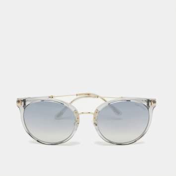 Pre Owned Tom Ford Grey Gradient TF727-K Cat-Eye Sunglasses