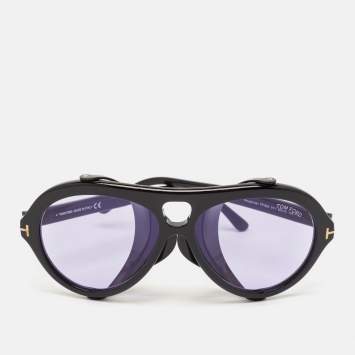 Tom Ford Black TF882 Neughman Aviator Sunglasses