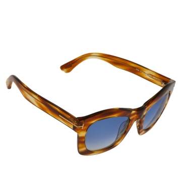 Pre Owned Tom Ford Blonde Havana / Grey Gradient TF431 Greta Sunglasses