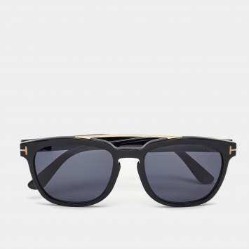 Pre Owned Tom Ford Black TF516 Holt Sunglasses