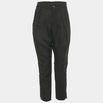 Pre Owned Tom Ford Black Knit Balloon Pants XS
