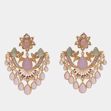 مملوكة مسبقًا  Aulerth x Tribe Amrapali Ethereal Swan Lake Earrings C1-22