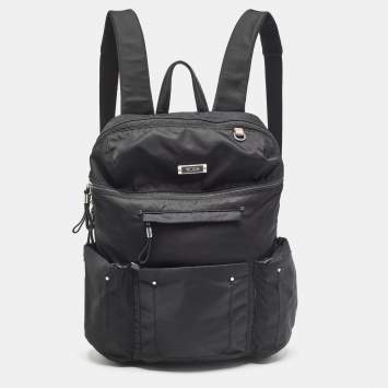 Pre Owned TUMI Black Nylon Backpack
