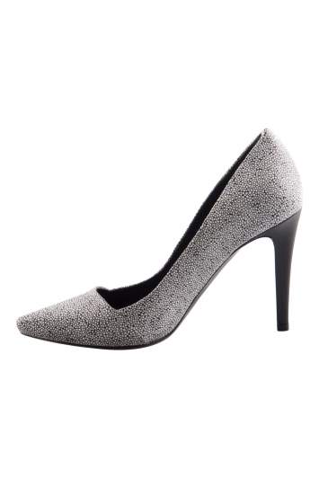 Pre Owned Proenza Schouler Two Tone Textured Suede Dragonfly Pumps Size 38