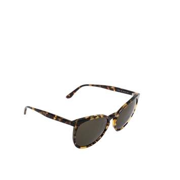 Pre Owned Valentino Havana/ Green V726S Round Sunglasses