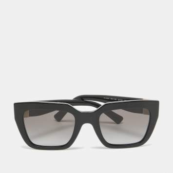 Pre Owned Valentino Black Gradient VA 4097 Square Sunglasses