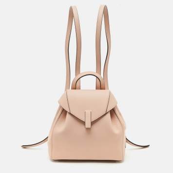 مملوكة مسبقًا Valextra Iside Mini Pink Leather Backpack